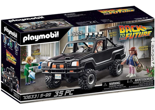 Playmobil Camioneta Pickup Volver Al Futuro Niños Febo