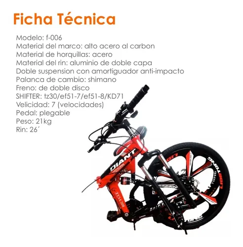 Bicicleta plegable r26 new arrivals
