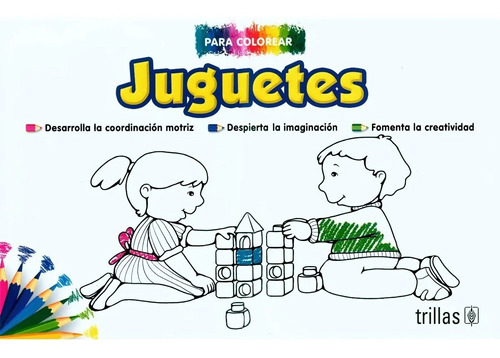 Juguetes Serie Gigantes Para Colorear Trillas