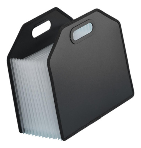 Carpeta De Archivos Expandible, Bolsa De Archivo De Negro