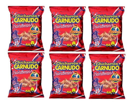 Chicharron Carnudo Americano X 6 Und - Kg a $117