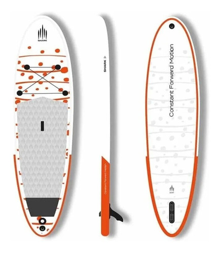 Tabla De Sup 2022 Sand Up Paddel Inflable Shark 10'06x30x5