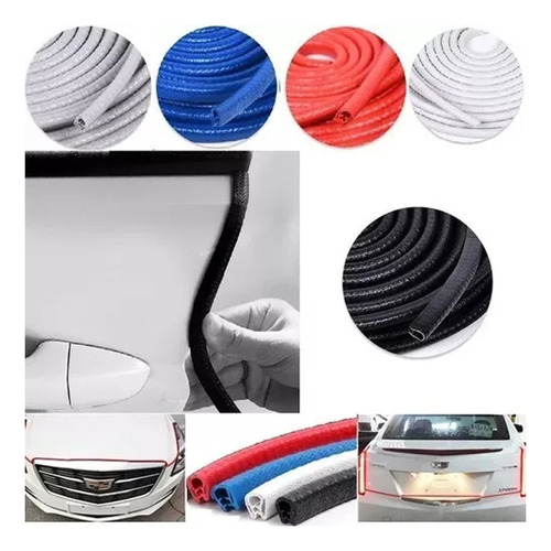 X Protector Presion Borde Puerta Auto Sello Hule