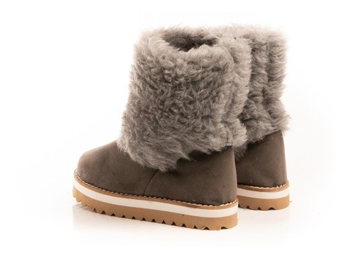 Imagen 3 de 6 de Pantubotas Botas Nena Corderito Livianas Cómodas Timothea