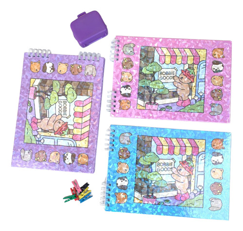 Bobbie Goods Capa Dura Gramatura 180g A5 48 Pag Para Colorir