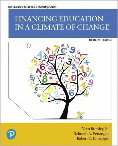 Libro Financing Education In A Climate Of Change (13th Edi