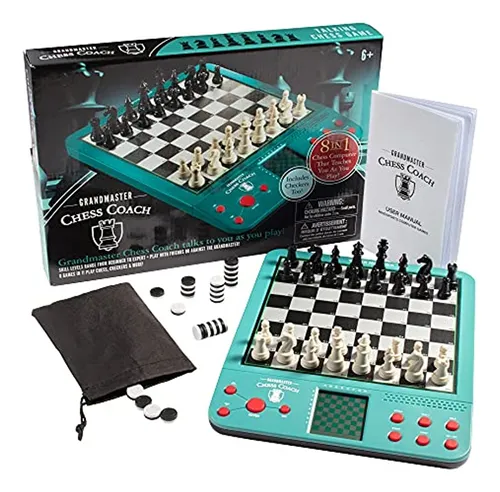 Grandmaster Electronic Magnetic Talking Chess Set Game - Jue