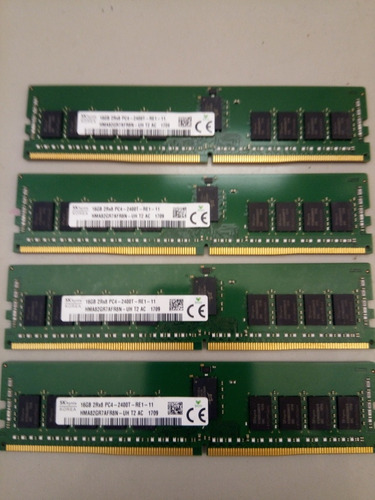 Memoria Servidor 16gb Ddr4 Pc4 2400t Re1 -11 Hynix - Dell Hp