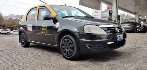 Renault Logan Gnc Nafta 1.6 Negro Taxi Licencia Caba