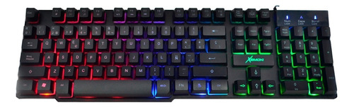 Teclado Gamer Xemoki XK-G7 Simil Mecánico Retroiluminado Pc