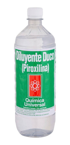 Diluyente Duco Piroxilina Quimica Universal 1 Litro