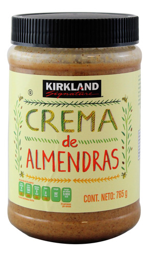 Crema De Almendras Kirkland Signature De 765 Gr