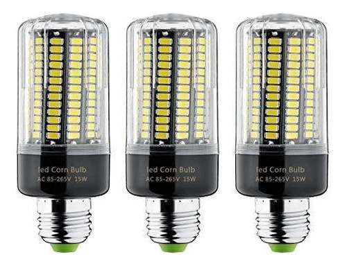 Focos Led - 15w Led Light Bulbs E26/e27 Corn Led Bulbs (3 Pa