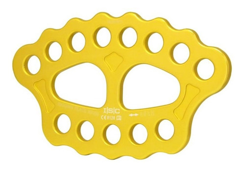 Placa Multiplicador Anclaje Isc Rescat Nfpa 45kn Tipo Petzl