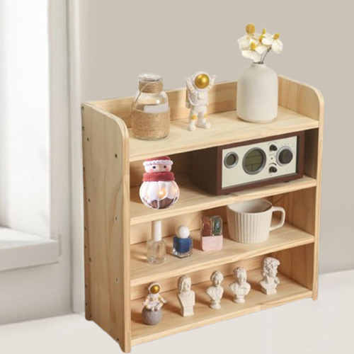 Tabletop Storage Rack De De Decorativo Figuras 4 Capa