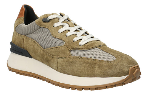 Sneaker Hush Puppies Gante Olive Para Hombre