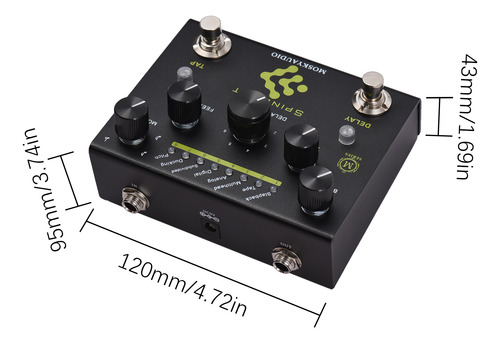 Guitarra Effect Maker Spindrift Mosky/audio Delay Dual