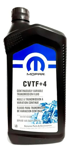 Aceite Original Cvtf+4 1 Litro Mopar Jeep Chrysler Dodge