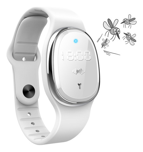 . Repelente De Mosquitos Con Reloj: Correas Reutilizables