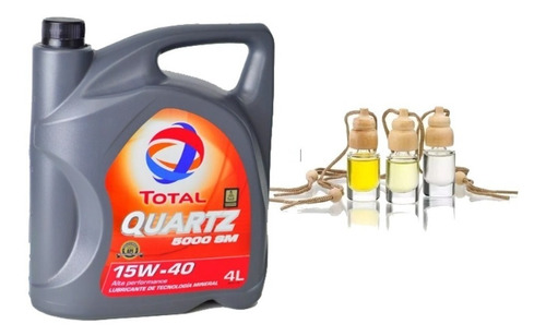 Aceite Total Quartz 5000 Sn 15w40 4l + Regalo! Bidart