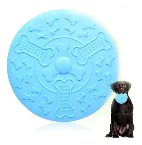 1 Frisbee Disco Volador Juguete Mascotas Interactivo Colores