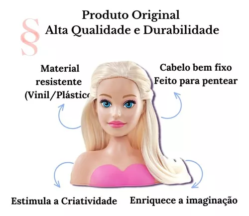 Barbie Busto Unique STYLING Head Salao C/ Acessorios 1240