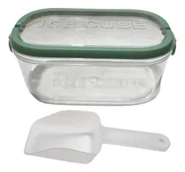 Comprar Hielera Cubetera Contenedor 54 Hielos Con Tapa Manija + Pala
