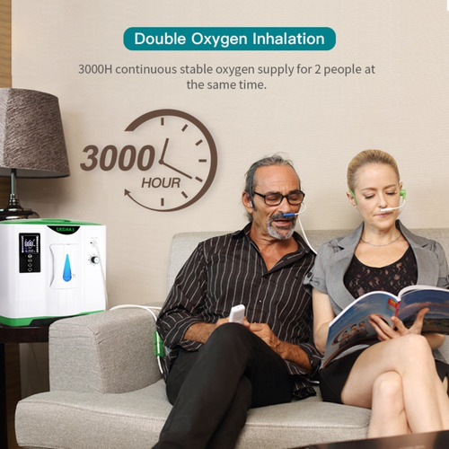 Imagen 10 de 10 de Concentrador Generador Oxigeno Portátil 2-9 Litros Uso Hogar