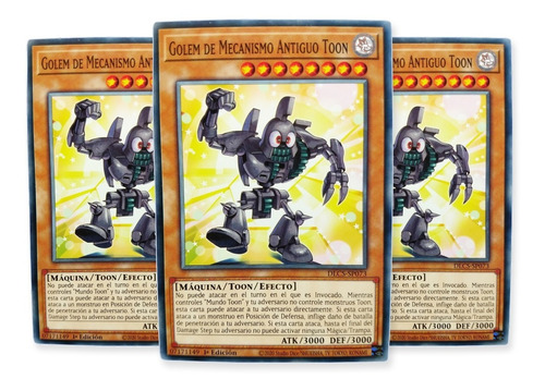 Yugi-oh! Toon Ancient Gear Golem Lds1-en063 Comun