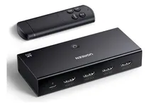 Comprar Ugreen Hdmi Switch 4k@60hz, Hdmi Splitter 3 En 1 Salida Soporte 3d Hdr Dolby Atmos Hdcp2.2 Hdmi Conmutador Con Control Remoto Compatible Con Ps5\u002F4\u002F3 Xbox Nintendo Switch Roku Apple Tv Fire Stick
