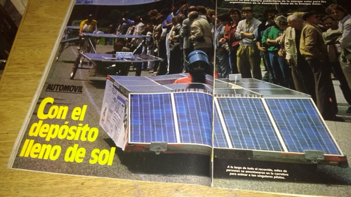 Muy Interesante 54 Automovil Lleno De Sol Energia Solar 1985