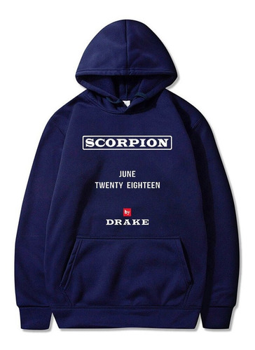 Hip Hop Rapper Drake Scorpion Hombres Mujeres Sudaderas Con