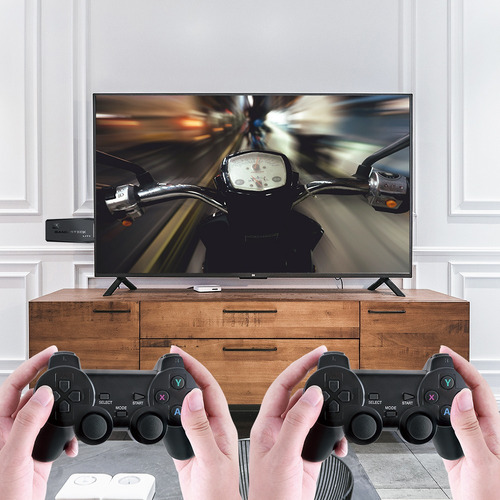 Mini Palo De Juego Retro Arcade M8 Inalámbrico Hd Hdmi 64gb