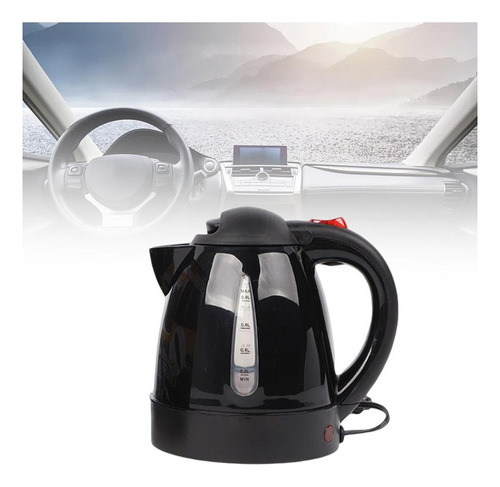 Hervidor Eléctrico Para Coche De 1000 Ml, 12 V/24 V