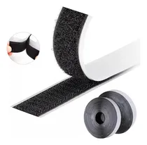 Comprar Vanance Velcro Con Adhesivas Para Costura Rollo Gancho Felpa 1.6cm*25m Velcro Cinta Adhesivo Sujetadores Velcro Industrial Doble