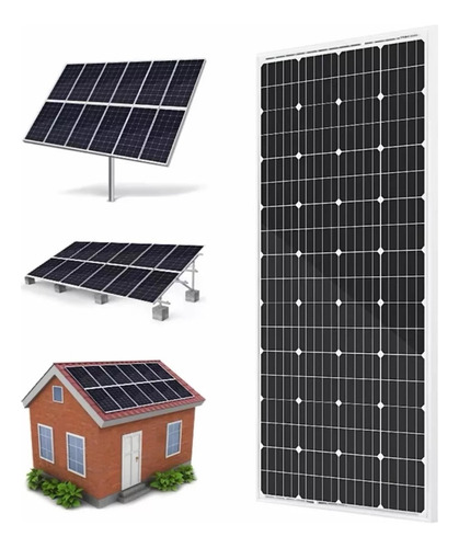 Panel Solar Monocristalino Fotovoltaico 12v 200w Mc4