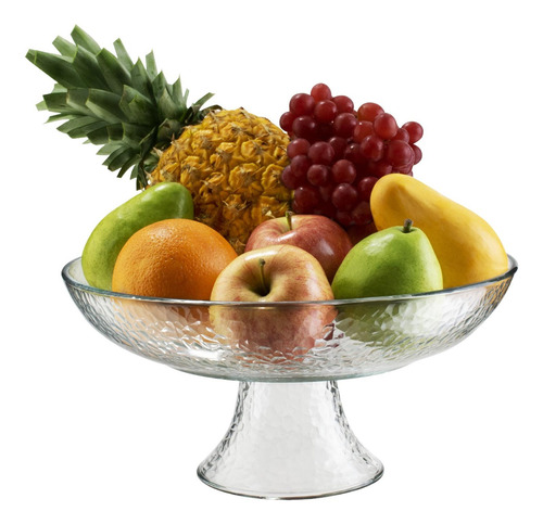 Cuenco De Fruta Crisa 1702141 Vidrio Color Transparente X 1u
