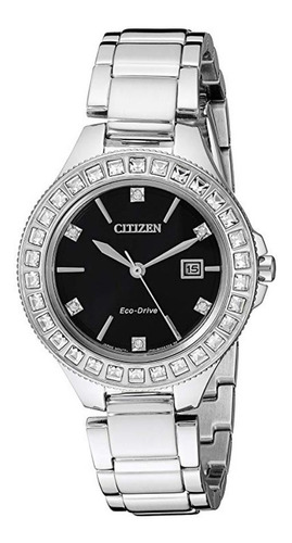 Reloj Eco Drive Silhouette Cryt Mod Fe1190-53e Mujer Citizen