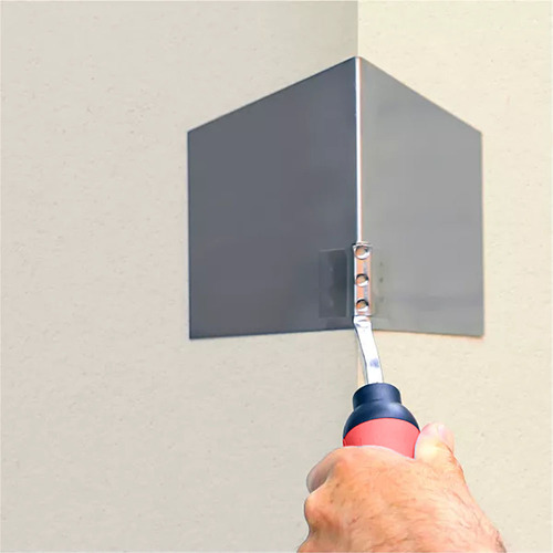 Kit Desempenadeira Inox De Canto Interno E Externo 90 Graus