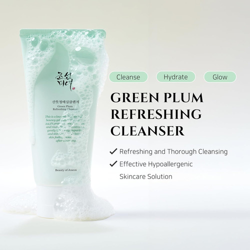 Beauty Of Joseon Green Plum Gel Limpiador Refrescante Tip...