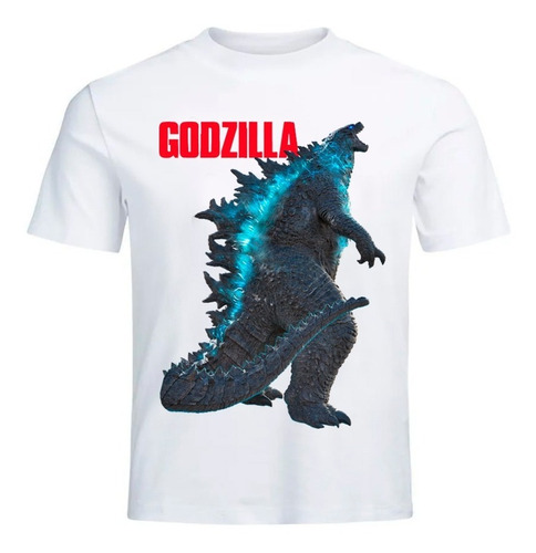 Remera Adulto Godzilla Sublimada