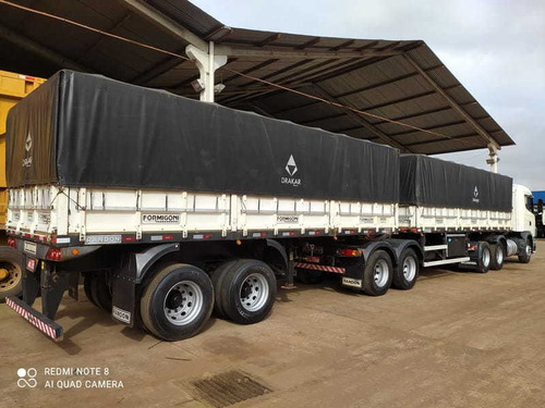 Conjunto Cavalo Scania G-380 A 6x2 E Bitrem Randon 2014