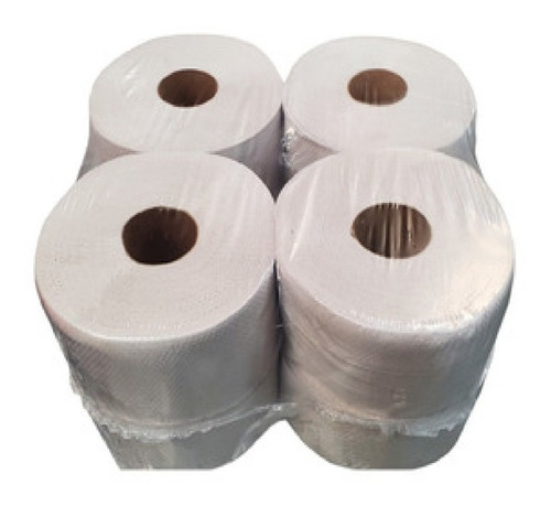 Bolsón Papel Higiénico Jumbo Blanco 8u X 300m Cono Grande