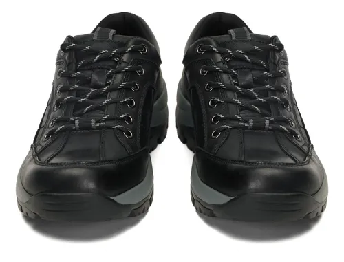 Zapato Hombre Negro Bakari Thunder Blue