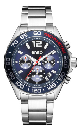 Reloj De Pulsera Enso Hombre Ew1046g2 Plateado