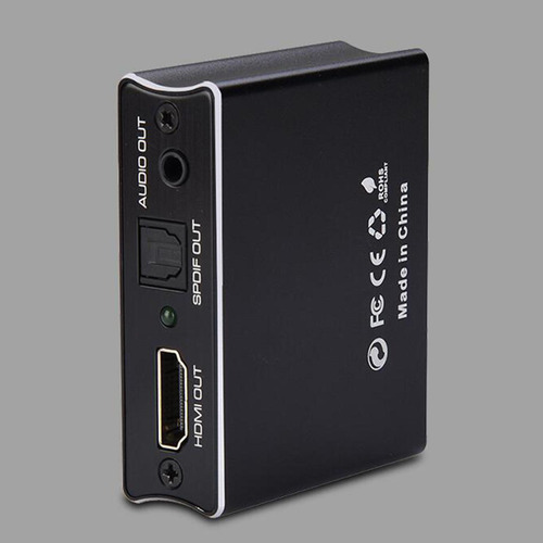 Extractor De Audio Compatible Con Arc Óptico A Adaptador De
