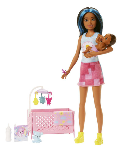 Barbie Skipper Babysitters Inc - Muñeca Y Accesorios, Jueg.