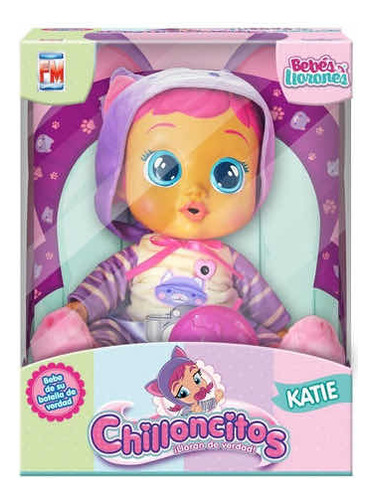 Muñeca Bebés Llorones Katie Fotorama Llora De Verdad
