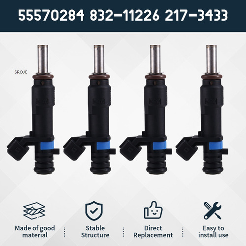 P 6pcs Fuel Injectors Nozzle 55570284 832-11226 217-3433