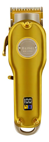 Kit 2 Máquina De Cabelo E Corte Kemei 1986 + T9 Acabamento
